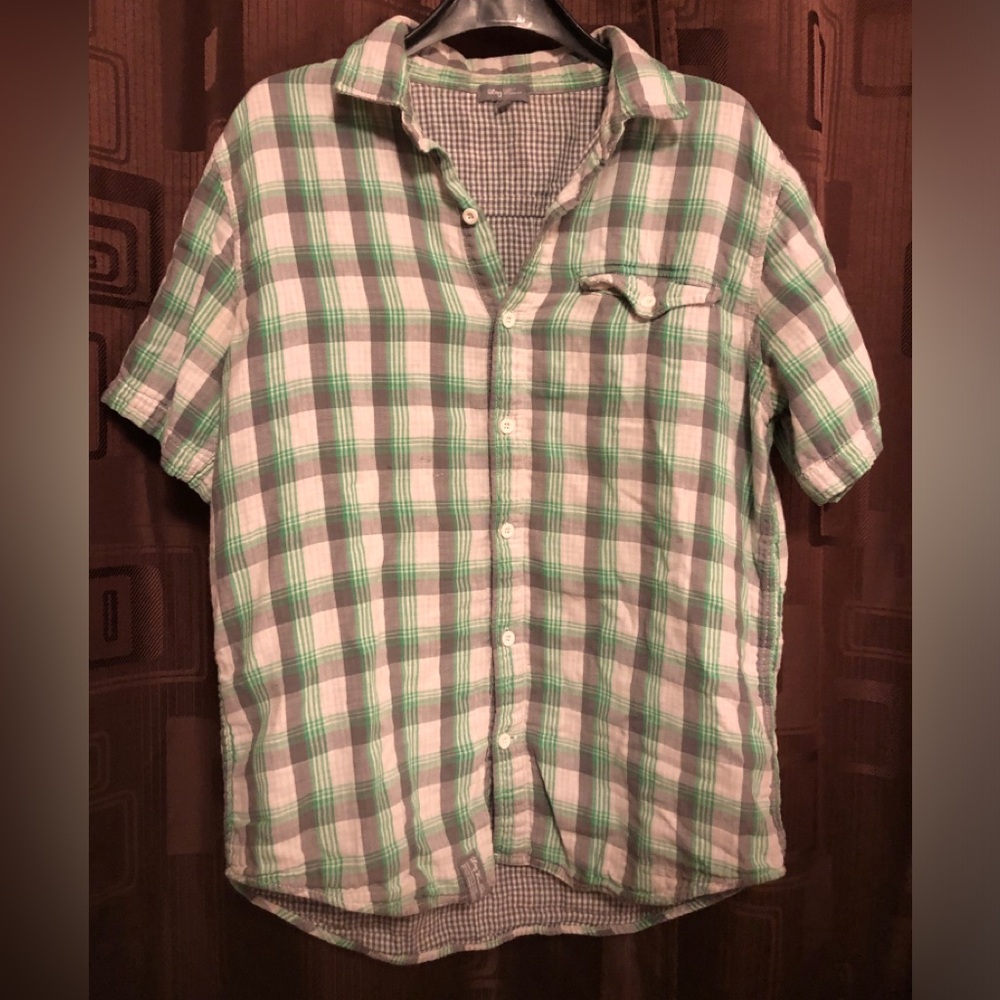 LRG Woven Comfy Plaid button down